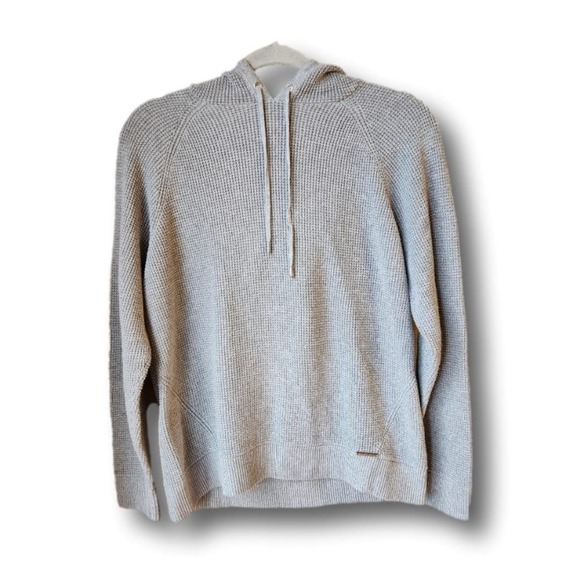 Michael Kors Sweaters - Michael Kors Gray Hooded Sweater